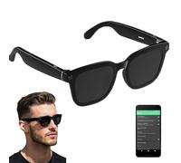Ai Shooting Speakers Smart Glasses, Smart Bluetooth Glasses with HD 500w Pixels Camera, Office Assistant, Voice Assistant, For Work & Cycling, Hiking Outdoors