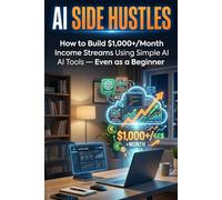 AI Side Hustles: How to Build $1,000+/Month Income Streams Using Simple AI Tools - Even as a Beginner