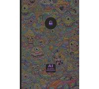 AI Sloppy Unhinged Password Book: Hardcover and Disguised, website, app, internet and bank account passcode organizer, alphabetical and has page numbers
