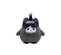 AI Smart Early Education Doll: The Companion For Your Baby's Growth Inspiring Creativity And Interest In Learning Starting The Journey Of Intellectual Enlightenment (Black, 15x14x6cm)