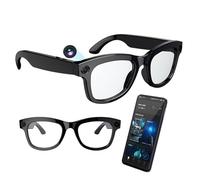 AI Smart Glasses, 500W HD Shooting, Voice Control, WiFi 4.0, Bluetooth 5.3, Translation Feature, Ideal for Travel, Music, Hands-Free Calls