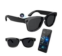AI Smart Glasses, 500W HD Shooting, Voice Control, WiFi 4.0, Bluetooth 5.3, Translation Feature, Ideal for Travel, Music, Hands-Free Calls