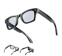 Ai Smart Glasses - 8mp Camera Glasses with Music & Call Features, Smart AI Glassess with Camera, Bluetooth, Real-Time Translation & Voice Assistant for Men & Women Meetings, Vlogging & Travel (A)