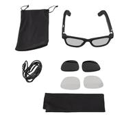 AI Smart Glasses 8MP HD Camera Translation Bluetooth Handsfree Music Playback EIS Anti Shake with ChatGPT AI for Travelers