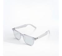 AI Smart Glasses Bluetooth 5.4 with 100+ Languages Real Time Translation, Built in Microphone & Speaker, Fast Charging for Travel, Calls, Capturing (White)