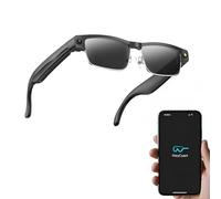 AI Smart Glasses with 8MP Camera Powered by ChatGPT AI , Bluetooth Sunglasses for Men, Real-Time Translation, Voice Assistant, Open-Ear Music & Calls, Dual Mic Noise Reduction, UV Protection Lenses