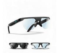 AI Smart Glasses with 8MP Camera & Real-Time Translation - Voice Control Video Recording Sunglasses for Business Vlogging