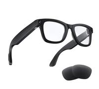 AI Smart Glasses with Camera, 800W HD Bluetooth Camera Glasses, 1080P Video Recording Sunglasses, Real-time Translation, Voice Assistant, Open-Ear Audio for Travel, Meetings & Vlogging