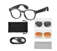 AI Smart Glasses with Camera, AI Translation Glasses for Men Women | 8K Shooting Image Bluetooth Call Recording Music Smart Sunglasses