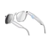 AI Smart Glasses with Camera - Photochromic Lens, Bluetooth Calling, Voice Assistant, Music Player, Translation & Video Recording (1, White)