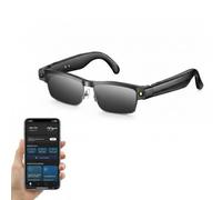 AI Smart Glasses with ChatGPT | 8MP Camera Recording Glasses & Sunglasses Camera | Real-Time Translation AI Glasses | Bluetooth Glasses, Open-Ear Audio, EIS Video Stabilization | Smartfor Men & Women