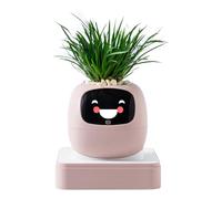 AI Smart Planter - Interactive Expression Pot, Plant Holder with Stylish Design, Home Decor Accessory Build, Versatile Planter for Indoor, Apartment, Home, Office
