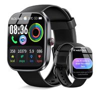 AI Smart Watch Bluetooth 5.4 Calling, 1.91" ChatGPT Smartwatch Men Women, AI Voice Heart Rate Sleep Monitor, 200+Watch Face, 115+Sports IP68 Waterproof Fitness Watch Activity Tracker for Android iOS
