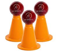 AI SPORTS Cricket Accessories Batting Tee - Durable Flexible Plastic Coaching Aid for Cricket Training, Perfect for Coaches & Players