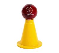 AI SPORTS Cricket Accessories Batting Tee - Durable Flexible Plastic Coaching Aid for Cricket Training, Perfect for Coaches & Players