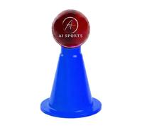 AI SPORTS Cricket Accessories Batting Tee - Durable Flexible Plastic Coaching Aid for Cricket Training, Perfect for Coaches & Players