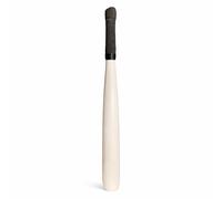 AI Sports White Wooden Baseball Bat with Natural Wood Handle, Lightweight Balanced Design, Smooth Gloss Finish, Comfortable Grip - Perfect for Training, Practice, and League Play for Youth & Adults
