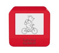 AI Sticker Maker Machine for Kids, Voice-to-Image Mini Thermal Printer, Smart Portable Inkless Sticker Printer for DIY Crafts, Toy Gift for 3-12 Year Old Boys Girls Birthday Christmas (Red)
