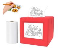 AI Sticker Printer For Kids, Sticker Box Printer Kids, Mini Printers Portable, Inkless Stickers Printers, Smart AI Voice Stickers Maker With Display, Thermal Maker With Voice Control For DIY, Diaries