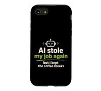 AI Stole My Job But I Kept the Coffee Break Case for iPhone SE (2020) / 7/8
