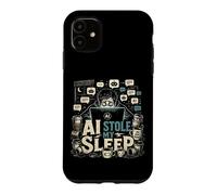 AI Stole My Sleep Prompt Engineer Developers Content Creator Case for iPhone 11