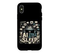 AI Stole My Sleep Prompt Engineer Developers Content Creator Case for iPhone X/XS