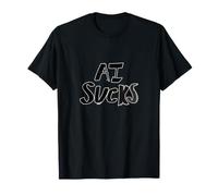 AI Sucks Anti-ai no More Artificial Intelligence T-Shirt