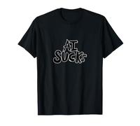 AI Sucks Anti-ai no More Artificial Intelligence T-Shirt