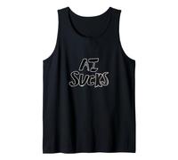 AI Sucks Anti-ai no More Artificial Intelligence Tank Top