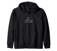 AI SUCKS anti-ai no more artificial intelligence Zip Hoodie