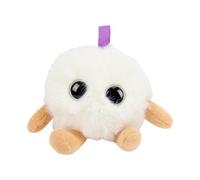 AI Talking Plush Toy for Kids Emotional Learning Companion Multi Language Conversations Plush Fabric 8x10cm (White)
