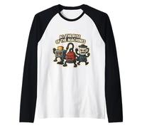 AI The Rise of The Machines Funny Artificial Intelligence Raglan Baseball Tee