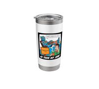 AI Took My Job Funny Programmer Robot Coding Tech Humor Stainless Steel Insulated Tumbler
