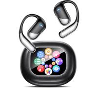 AI Translation Earbuds 198 Languages Real Time 2-Way Translator Earphones | Bluetooth 6.1 OWS Open-Ear Headphone Comfort, Hi-Fi Music & Call, Smart Touch+App, Gift for Travel Business Language Learning