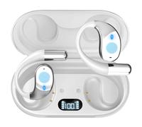 AI Translation Earbuds Real Time, 144 Language Translator Earbuds, 3-in-1 Open Ear Wireless Bluetooth Earbuds, Translation Device for Travel Business Learning Compatible with iOS and Android, White