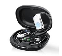 AI Translation Earbuds Real-Time : 144 Languages, Offline Mode, Noise Canceling,Fish roe Black