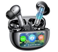 AI Translation Earbuds Real Time,188 Language Translator Earbuds, Audifonos Traductores Inglés Español,3-in-1 Translating Device,Noise Cancelling Translate Ear Buds with for Travel & Business Meetings