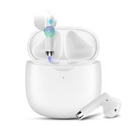 AI Translation Earbuds Real Time, 3 in 1 Bluetooth 5.3 Translator Earbuds with Audio and Video Calls, Support 164 Languages/7 Translation Modes, 32Hrs HiFi Stereo Ear Bud with APP for Business White