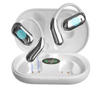 AI Translation Earbuds Real Time, Language Translator Earbuds Open Ear Headphones Noise Cancelling, Earphones Wireless Bluetooth Earbuds Translate, Translating Device for Travel Business Learning