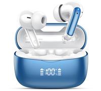 AI Translation Earbuds Real Time with Audio and Video Calls, 164 Language/7 Translation Modes Translator Earbuds Bluetooth 5.4 with APP, 48H AI Ear Buds Translator Device for Business/Learning, Blue