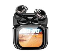 AI Translation Earbuds - Screen Translator Earphones, Smart Translation Headphones | Language Translator Headphones With LCD Touch Screen For Students Travel Vacation Tourism Conference Office Bedtime