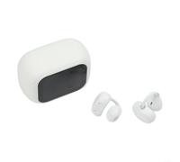 AI Translation Earbuds Two Way Language Translator with HD Calls Interactive Display Charging Case 6.0 Earphones for Meeting(White Translation)