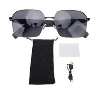 AI Translation Glasses, Bluetooth 5.4 100 Languages Real Time Smart Translator Polarized Sunglasses with Mic and Speaker for Travel Music and Calls