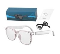 AI Translation Glasses - Smart Audio Eyewear | Real-Time Translator Supporting 144 Languages With Music And Calling, Wireless 5.4 Smart Glasses For Travel And Meetings, 120g Black