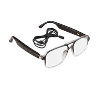 AI Translation Glasses, Smart Glasses for Travel, Driving & Meetings, Intelligent Glasses for Men and Women with Voice Calls & Video Support, black, Siehe Beschreibung