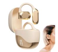 Ai Translation Open Ear Earbuds, Ear Buds Ai Language Wireless Translating Translator, Instant Voice Translation 144 Languages Play Music Over-Ear for Business Learning