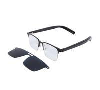 AI Translation Smart Glasses, 100+ Languages Real Time Video, BT5.3 Polarized Wearable Tech with Touch Control,AI Smart Glasses for Travel Business
