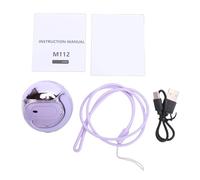 AI Translation Wireless Earbuds Real Time Language Translator Bluetooth 5.4 for Travel Business Digital Display (Purple)