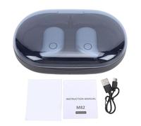 AI Translator Earbuds Bluetooth Noise Canceling Real Time Translation Headphone for Travel Business Learning (Black)
