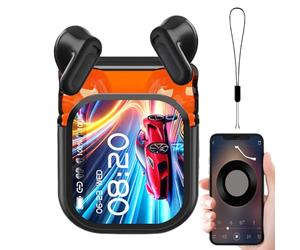 Ai Translator Earbuds, Real Time Translation Earphones for Communication, Electronic Components with Enc Feature, Practical for Meetings Classes, Outdoor